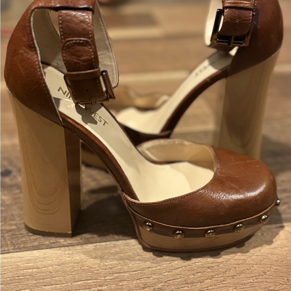 Brown Leather Women's Shoes